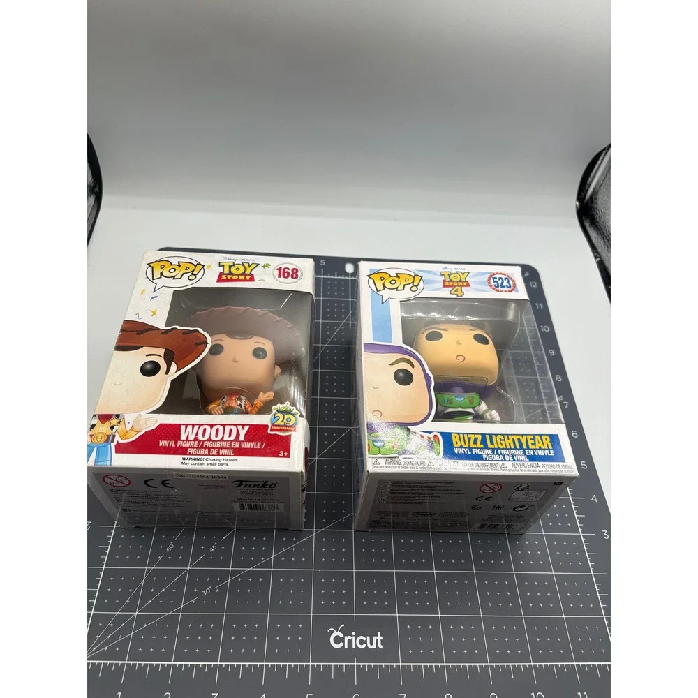 Funko Pop Toy Story Woody 168 20th Anniversary & Buzz Lightyear 523 Toy Story 4